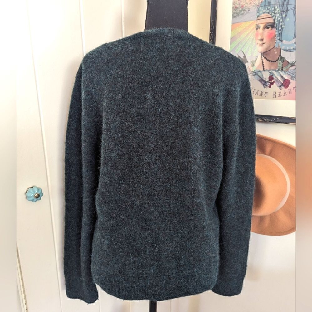 & Other Stories Green Mohair Sweater M Dark Academia Whimsigoth Fairy Grunge - Picture 8 of 11